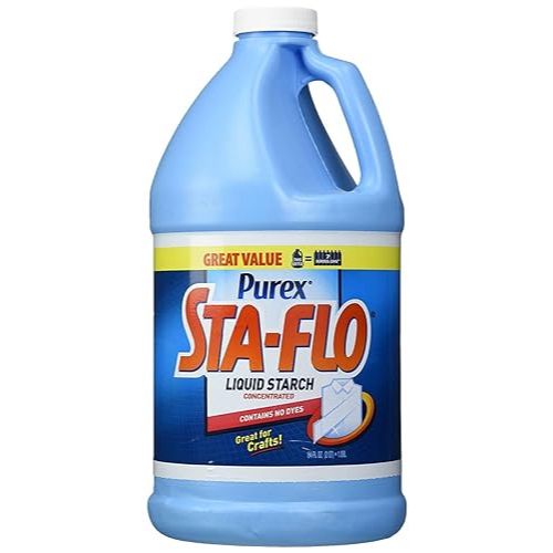 Dial 1592400 Sta-Flo Liquid Starch, 0.5 Gallon Capacity, Opaque