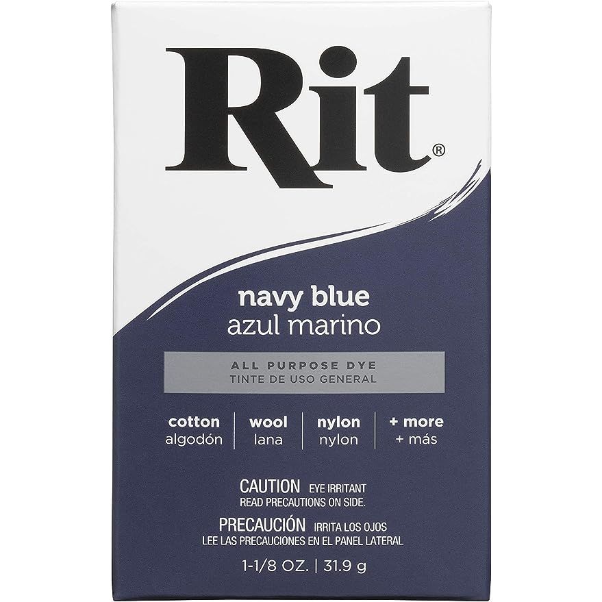 Rit Dye Sewing Powdered Fabric Dye - Navy Blue