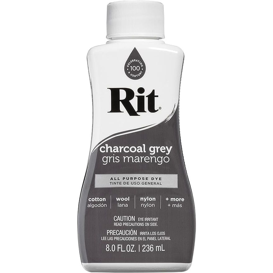 Rit Dye - Charcoal Grey - 8 Oz